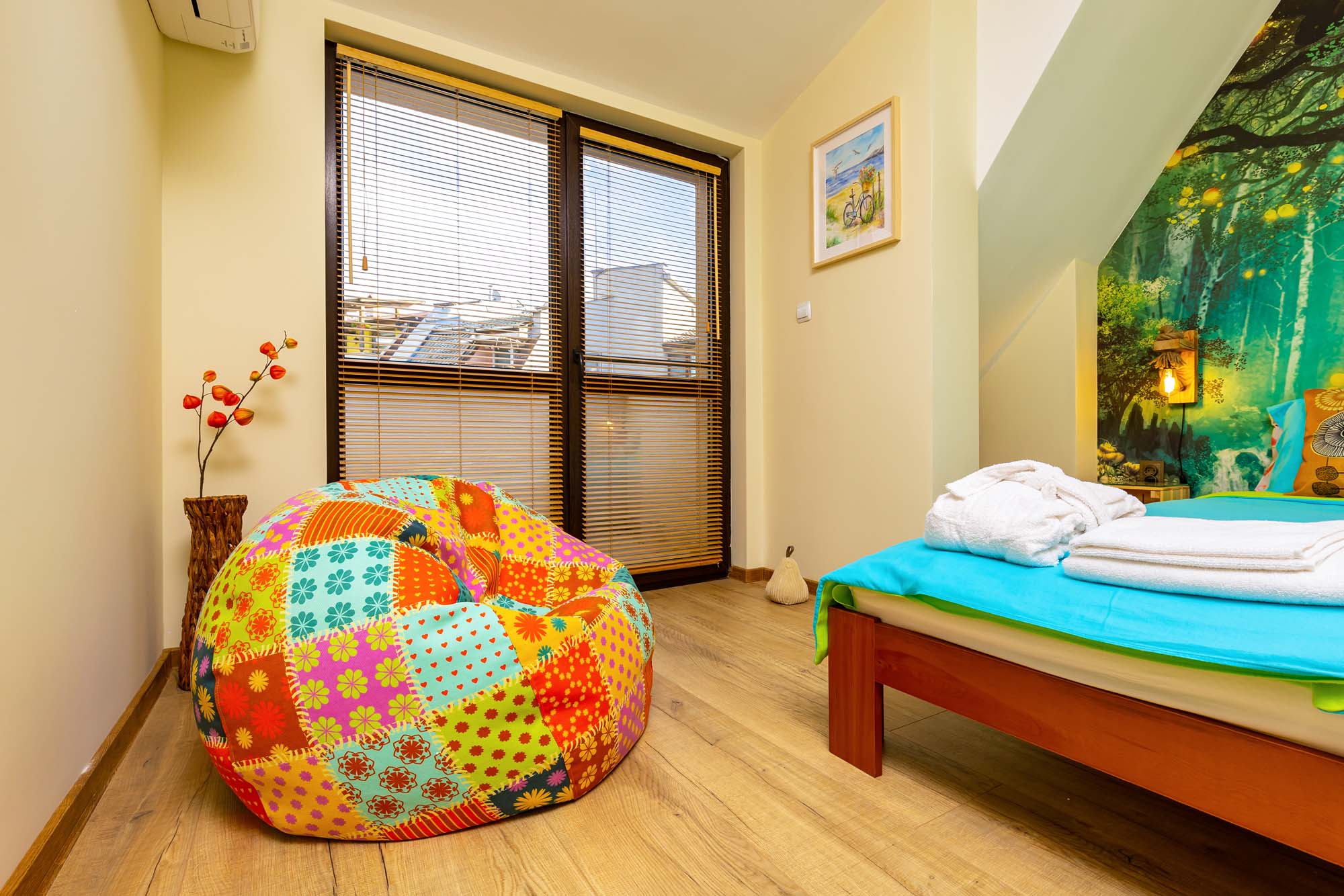ApArt Plovdiv Apartment - Wood Bedroom