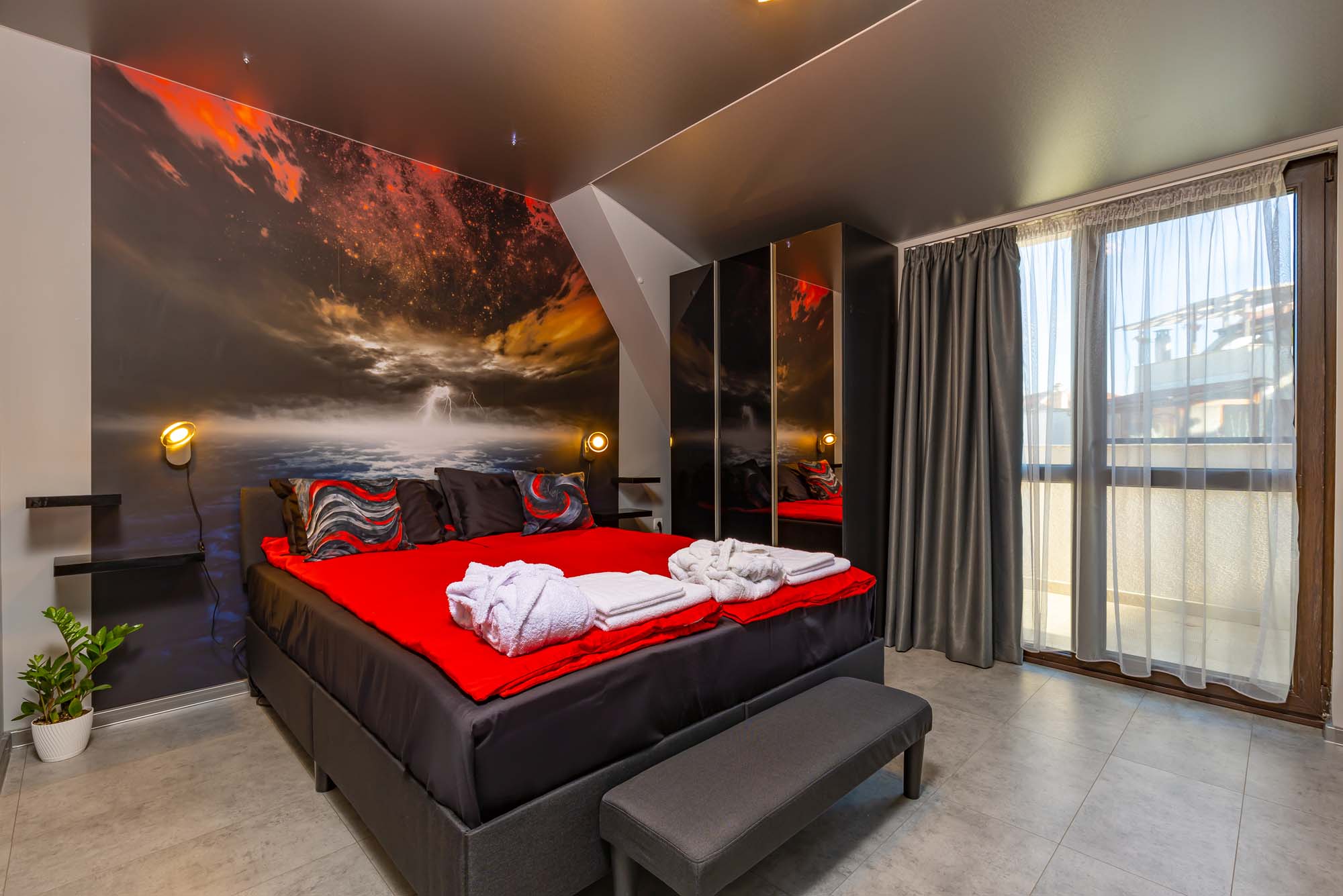 ApArt Plovdiv Apartment - Cosmic Bedroom