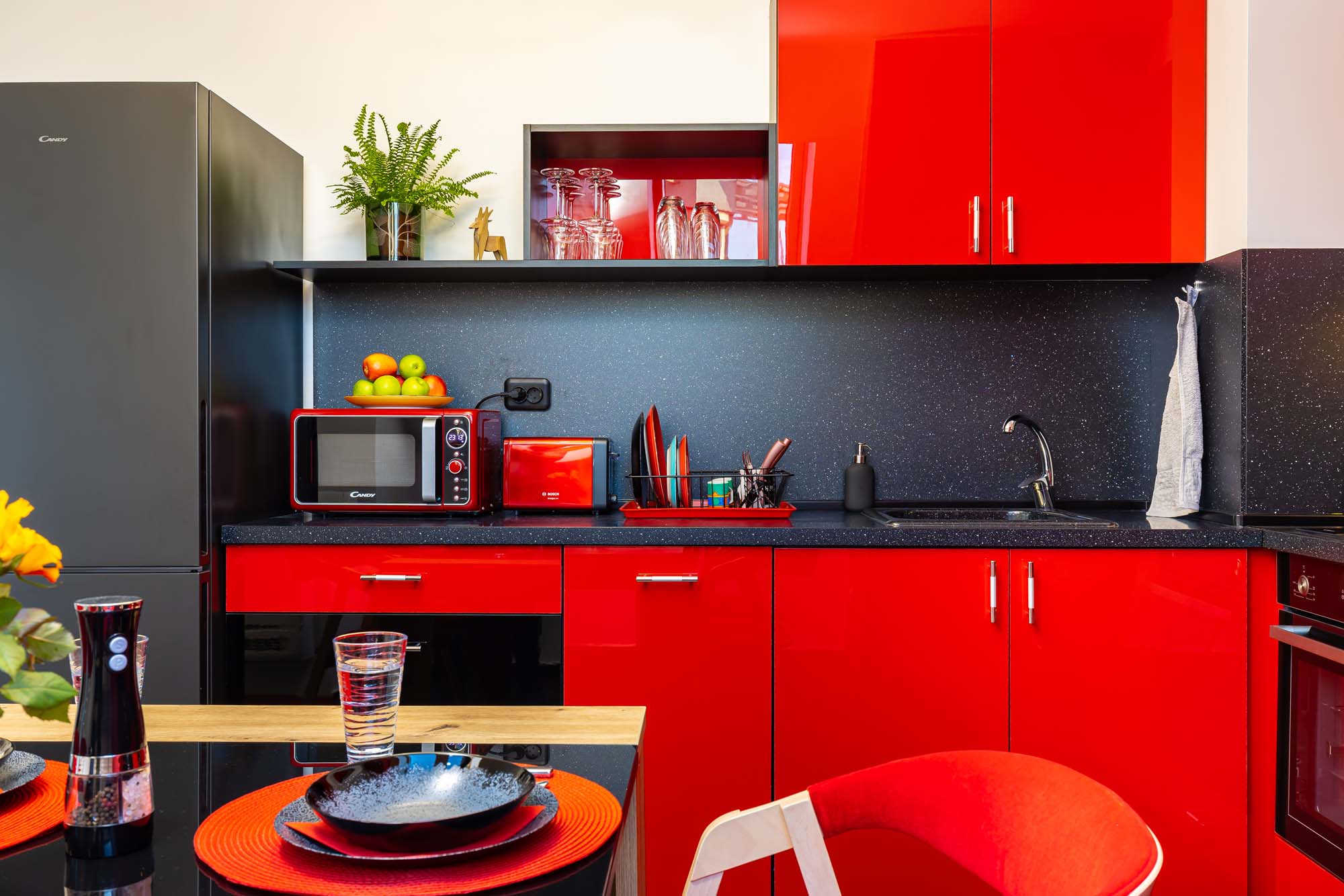 ApArt Plovdiv Apartment - Living room, kitchen, dining room